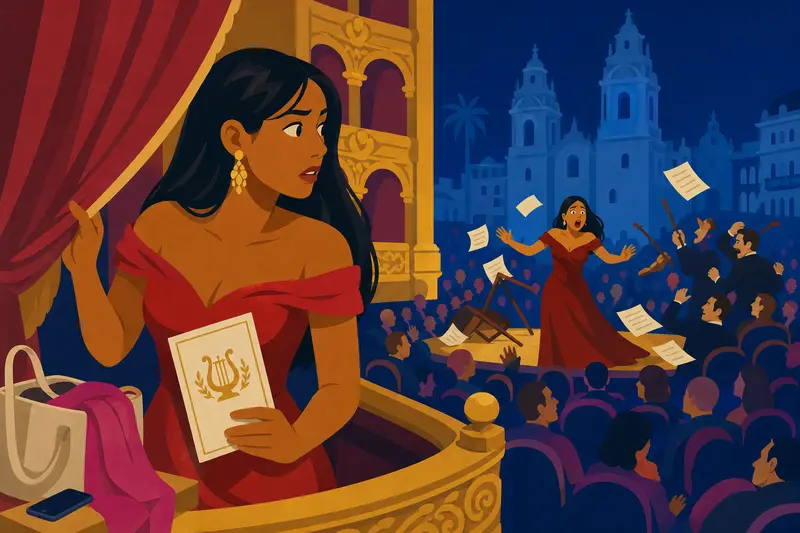 Cover illustration for Five Stars for Disaster, B1 Spanish story