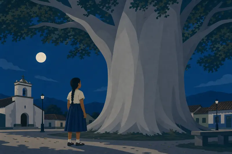 Cover illustration for The Perfect Hiding Spot, A2 Spanish story