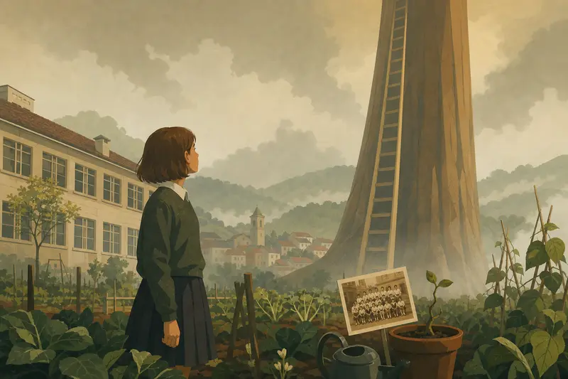 Cover illustration for The Wrong Kind of Plant, A2 Spanish story