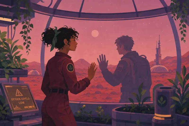 Cover illustration for Ten Minutes of Air, A2 Spanish story