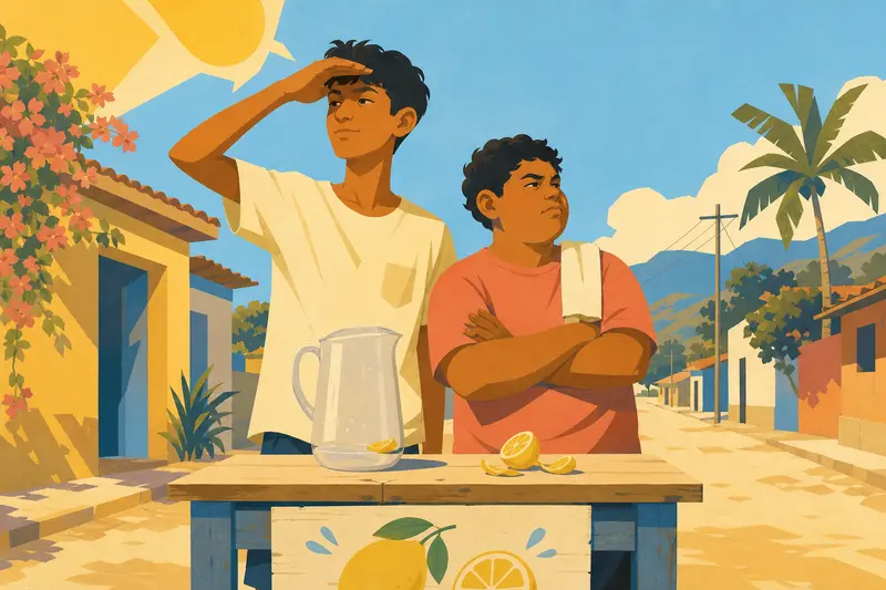 Cover illustration for Best Customers, A1 Spanish story