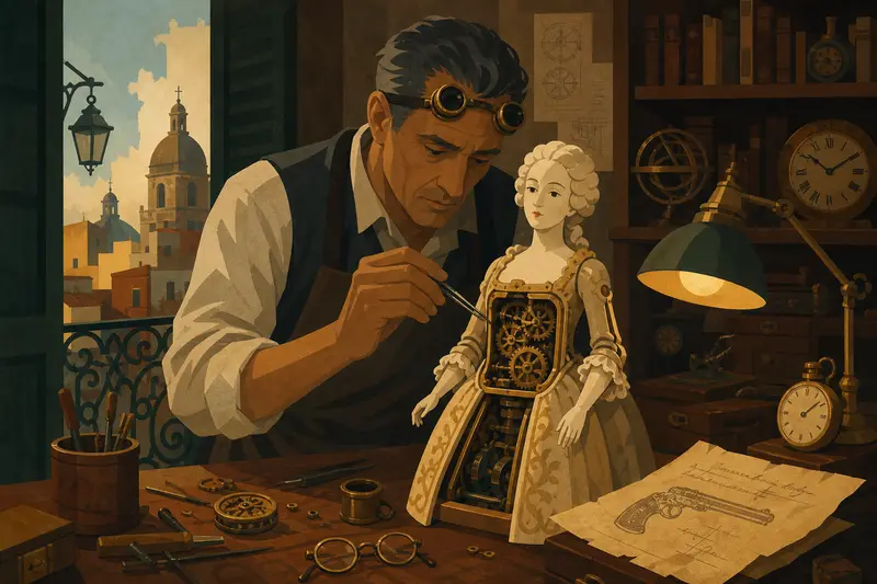 Cover illustration for The Scribe's Last Word, C1 Spanish story