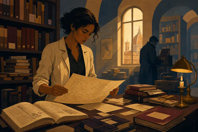 Cover illustration for The Last Chapter of Giacomo Ferraris, C1 Spanish story