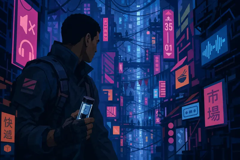 Cover illustration for The Weight of Silence, C2 Spanish story