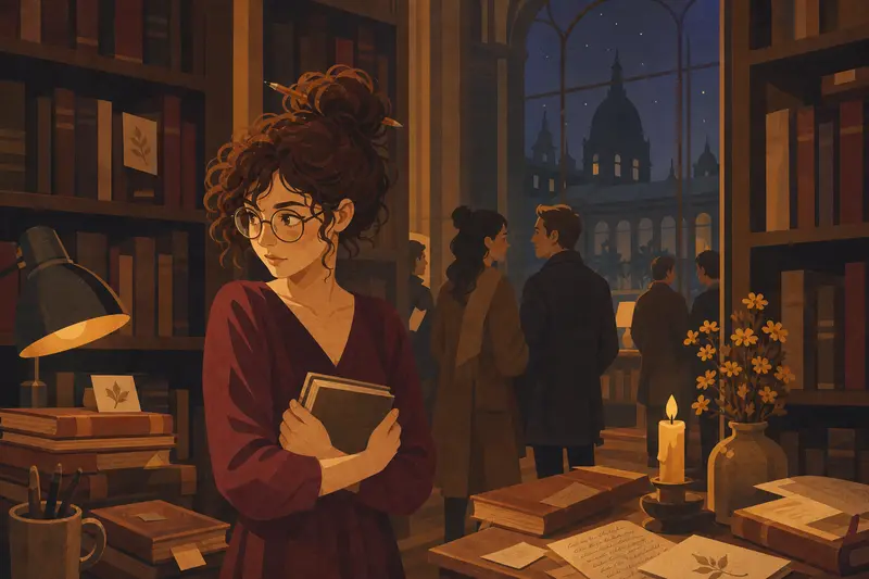 Cover illustration for The Unfinished Sentence, B2 Spanish story