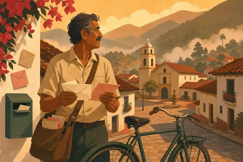 Cover illustration for The First Mistake in Thirty Years, B1 Spanish story