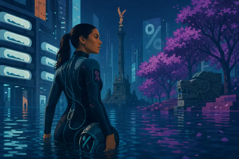 Cover illustration for Twelve Percent, B2 Spanish story