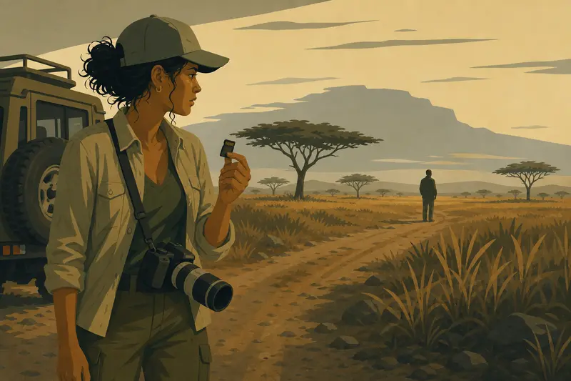 Cover illustration for The Final Frame, C1 Spanish story