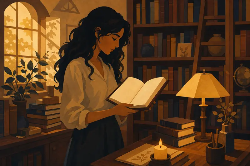 Cover illustration for The Book with No Words, A1 Spanish story