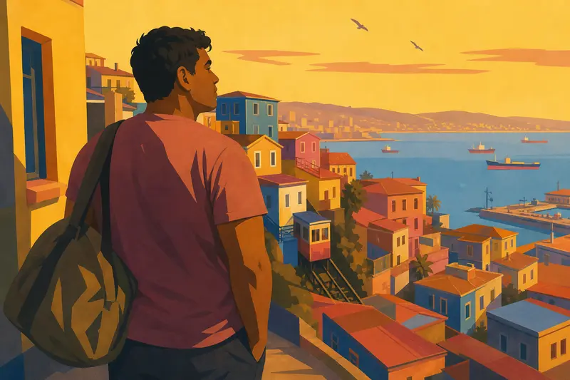 Cover illustration for Every Color the Desert Owed Him, B1 Spanish story
