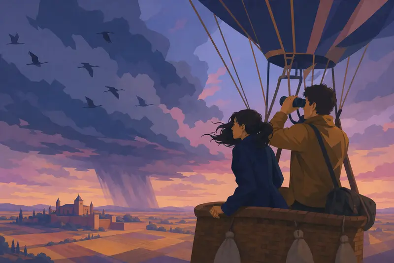 Cover illustration for What the Wind Knows, C1 Spanish story