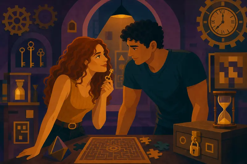 Cover illustration for The Seven-Letter Word, B1 Spanish story
