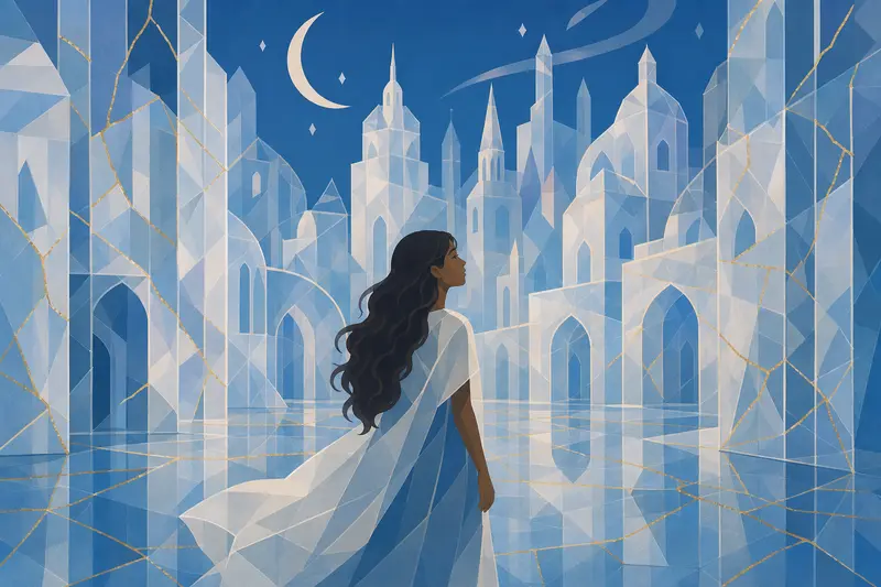 Cover illustration for The Kingdom That Forgot How to Sing, B1 Spanish story
