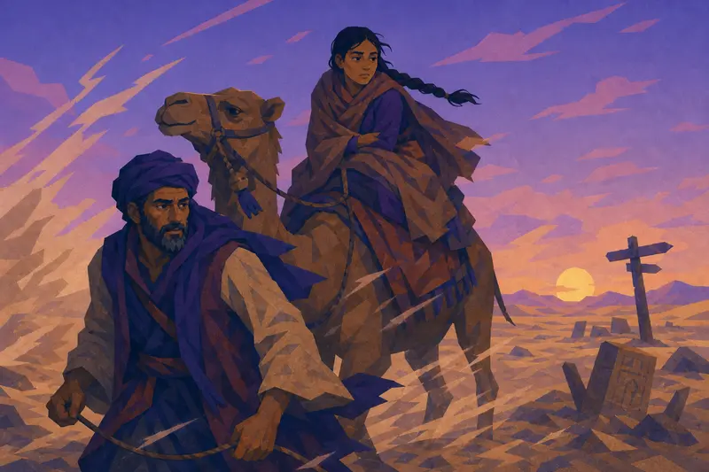 Cover illustration for Fever and Sand, B1 Spanish story