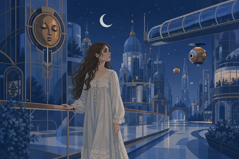 Cover illustration for The Only Open Eyes, B2 Spanish story