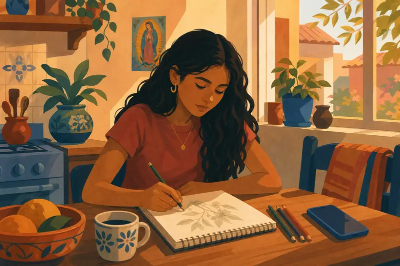 Cover illustration for Seven Days Without a Screen, B1 Spanish story