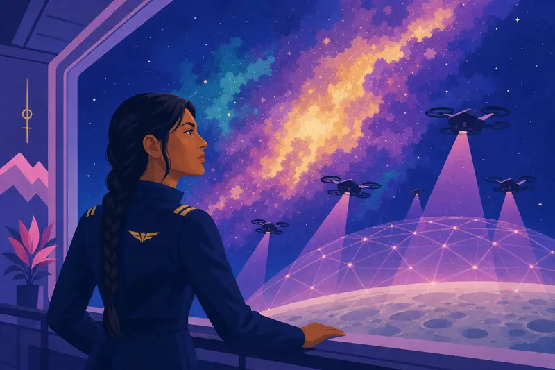 Cover illustration for The Sky Is Not for Sale, B1 Spanish story
