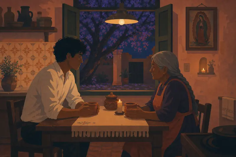 Cover illustration for Chocolate for Two, B2 Spanish story