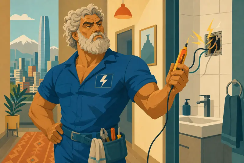 Cover illustration for The God of 220 Volts, B2 Spanish story
