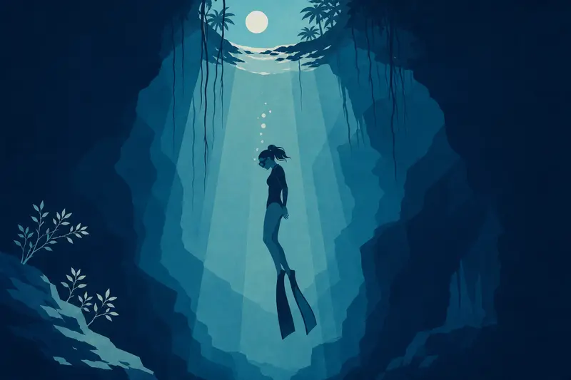Cover illustration for Learning to Breathe, C2 Spanish story