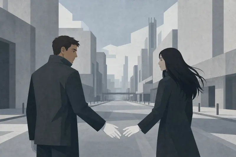 Cover illustration for Bare Hands, A1 Spanish story