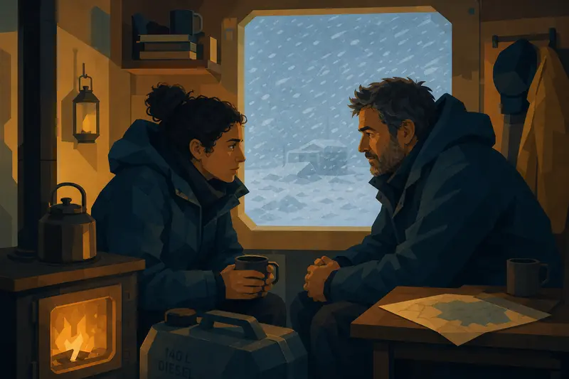 Cover illustration for Silence Has Teeth, C2 Spanish story