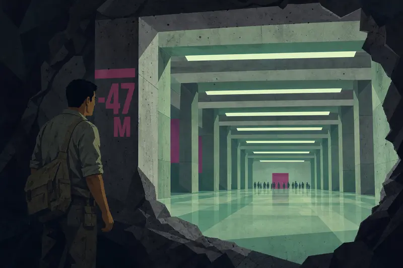 Cover illustration for The Signal That Never Came, C2 Spanish story