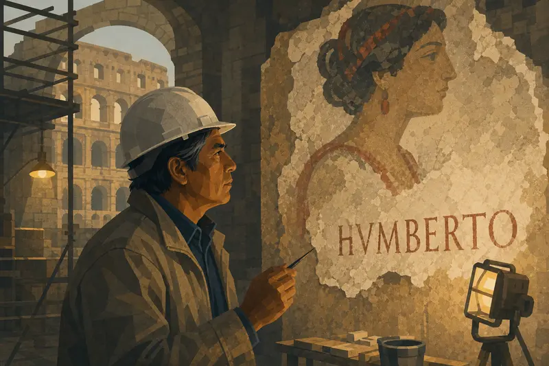 Cover illustration for The Woman Under the Plaster, B2 Spanish story