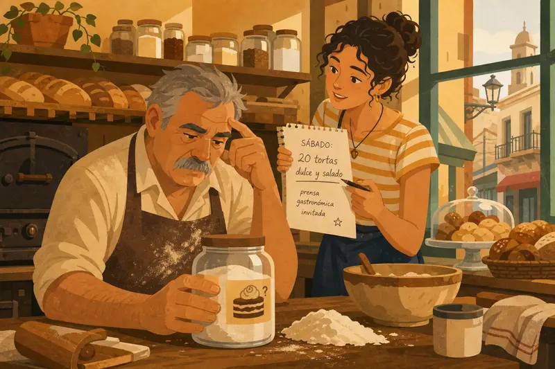 Cover illustration for The Wrong Jar, A2 Spanish story