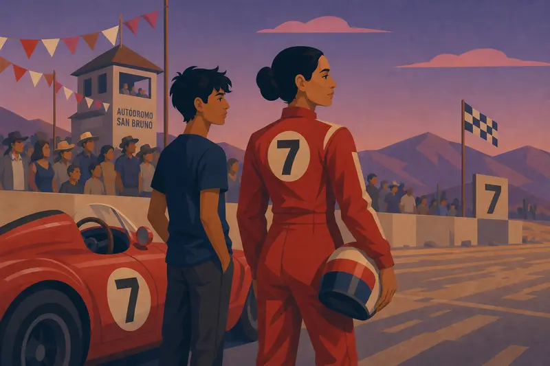Cover illustration for Third Place, First Victory, A2 Spanish story