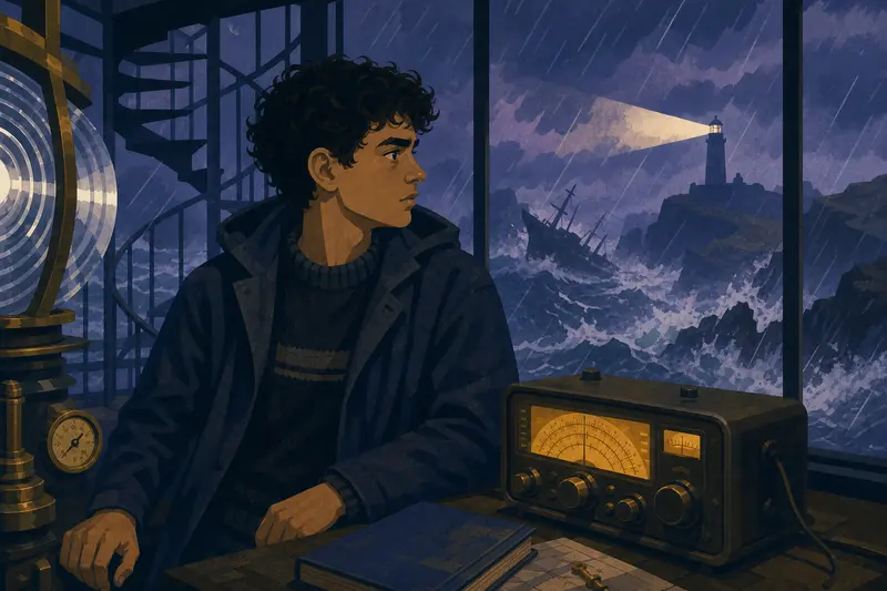 Cover illustration for Eleven Minutes of Darkness, C1 Spanish story