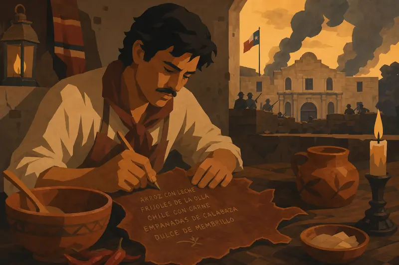 Cover illustration for Recipes Written on Skin, B2 Spanish story