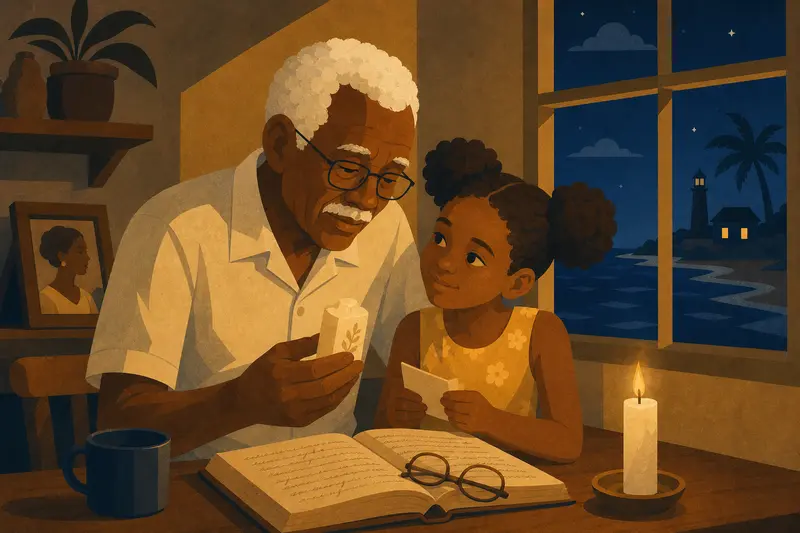 Cover illustration for Two Small Words, A0 Spanish story