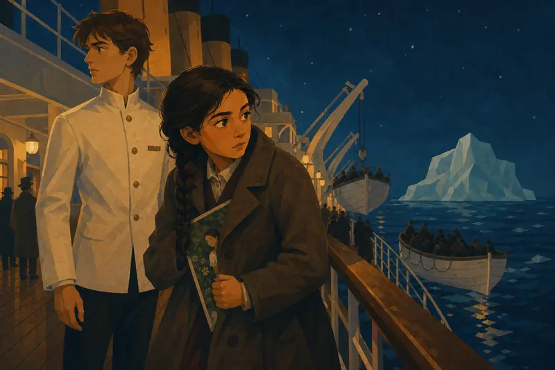 Cover illustration for Four Days to the Ice, B1 Spanish story