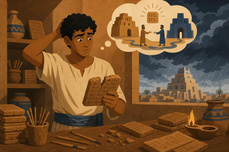 Cover illustration for The Complaint That Became a Blessing, B1 Spanish story