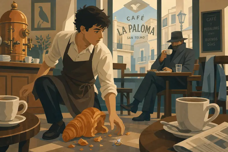 Cover illustration for A Diamond in the Dough, A2 Spanish story