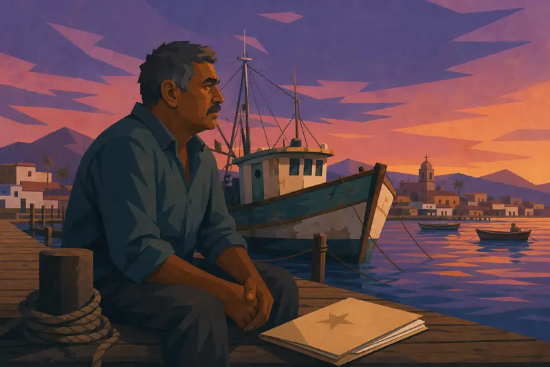Cover illustration for The Star of the South, B1 Spanish story