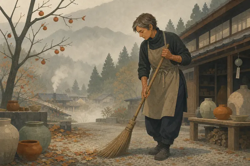 Cover illustration for What the Broom Knows, C1 Spanish story