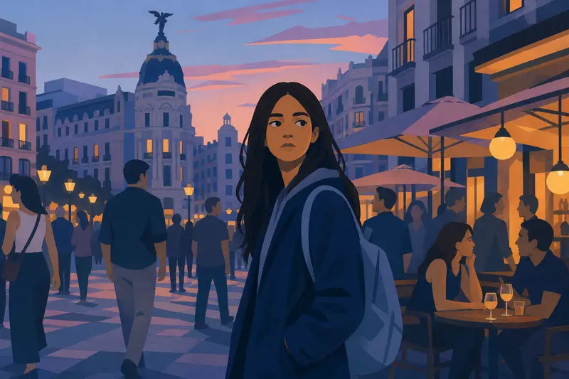 Cover illustration for Dormant, C1 Spanish story