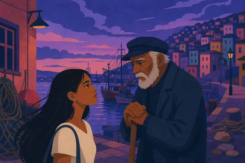 Cover illustration for The Sea Wants Its Stones, A0 Spanish story