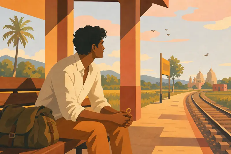 Cover illustration for Someone Else's Gold, B1 Spanish story