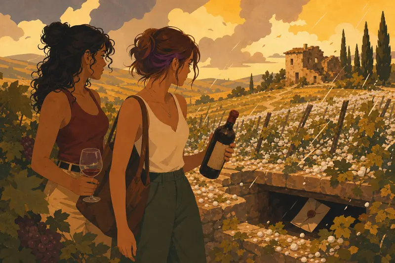 Cover illustration for Half and Half, Forever, B2 Spanish story