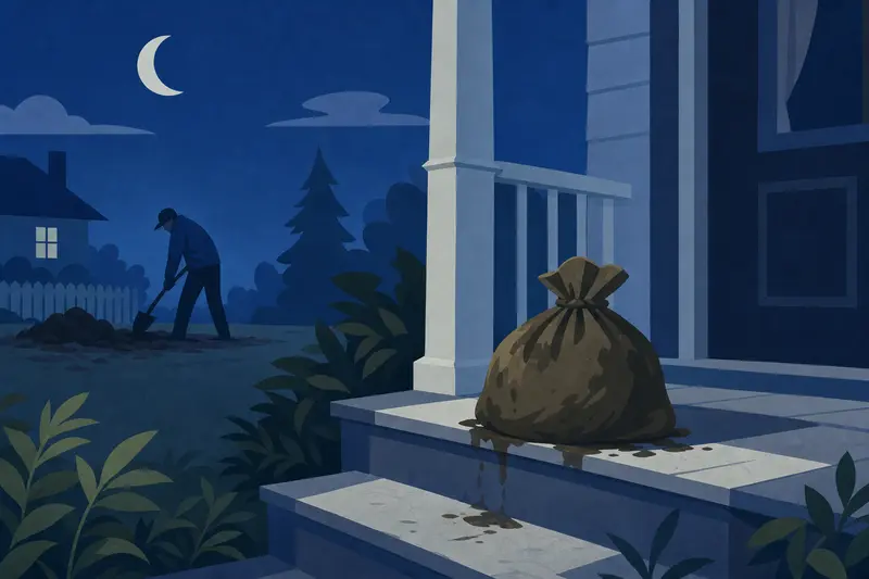 Cover illustration for The Sack That Came Back, B1 Spanish story