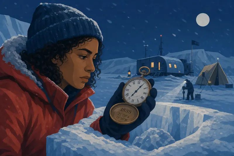 Cover illustration for Ticking Toward Yesterday, C1 Spanish story