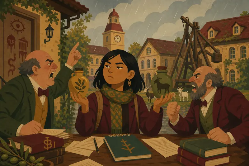 Cover illustration for Forty Jars for the Builder, C2 Spanish story