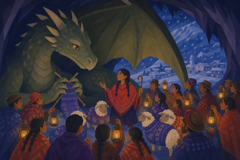 Cover illustration for Wings Against the Storm, A2 Spanish story
