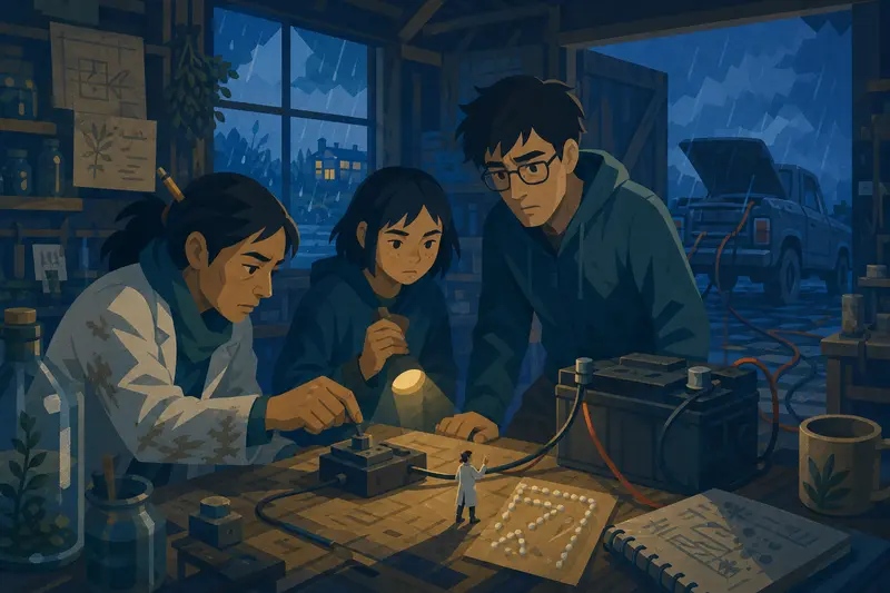 Cover illustration for At Human Scale, B2 Spanish story