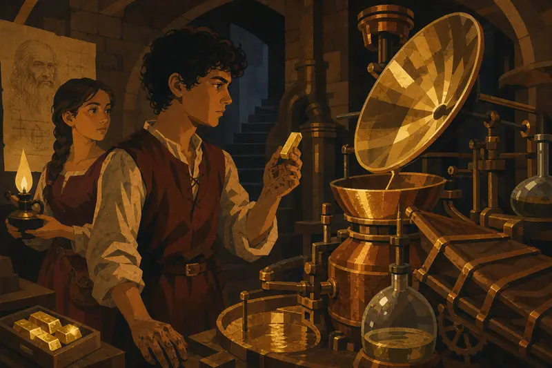 Cover illustration for What the Lead Sang, B2 Spanish story