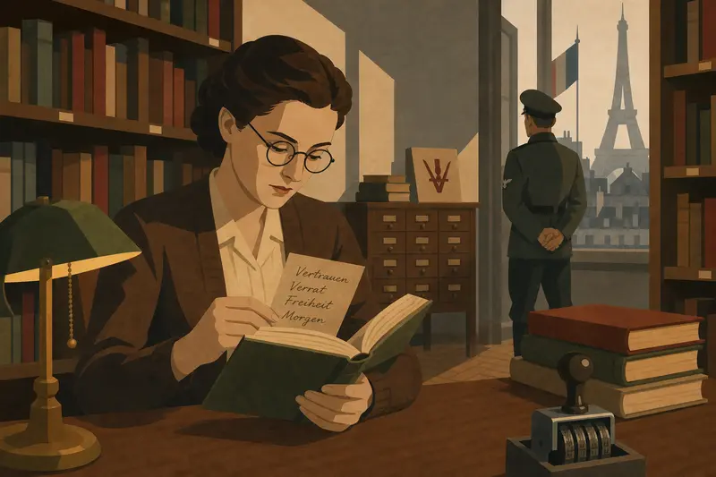 Cover illustration for The Borrowed Book, B1 Spanish story