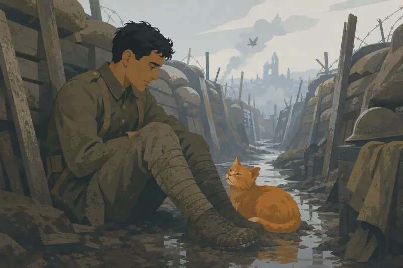 Cover illustration for The Diplomat, B1 Spanish story